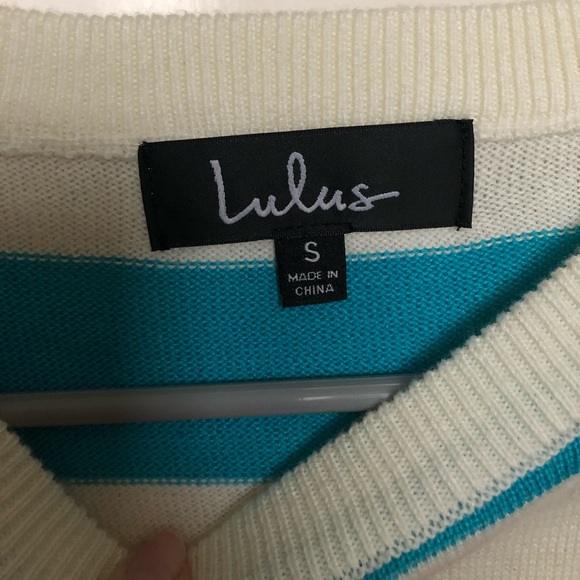 Lulu’s Candystrip Sweater, Size Small, NWT - Picture 6 of 6